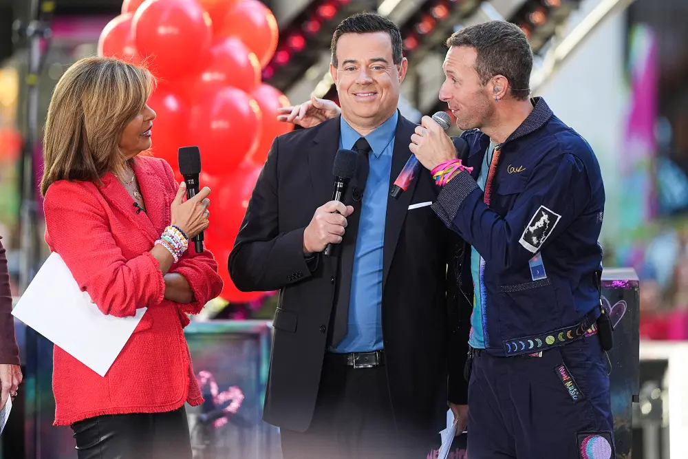 Chris Martin Celebrities React to Hoda Kotb Today Show Exit