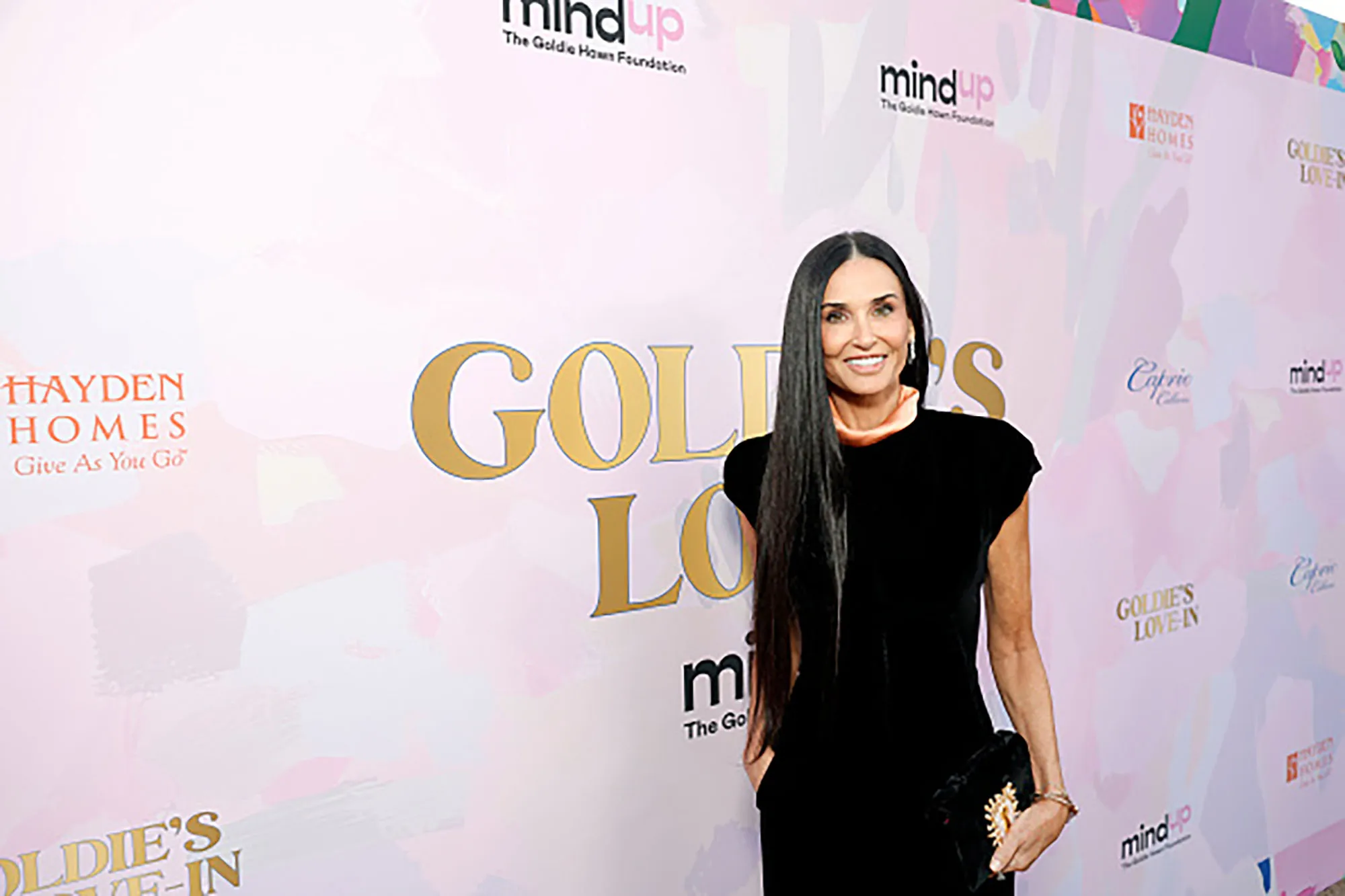 BEVERLY HILLS, CALIFORNIA - SEPTEMBER 27: Demi Moore attends Goldie's Love-In Gala in Celebration of the 20th Anniversary of The Goldie Hawn Foundation and MindUP at Ron Burkle’s Greenacres on September 27, 2024 in Beverly Hills, California. (Photo by Stefanie Keenan/Getty Images for the Goldie Hawn Foundation)