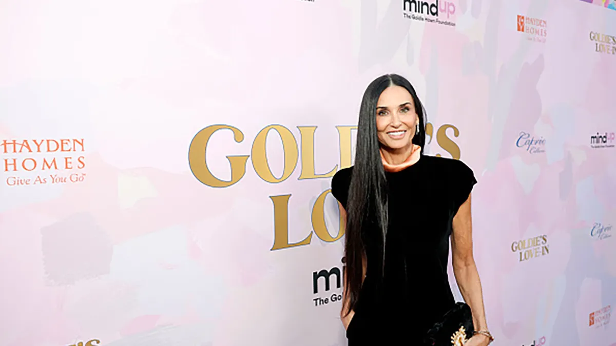 BEVERLY HILLS, CALIFORNIA - SEPTEMBER 27: Demi Moore attends Goldie's Love-In Gala in Celebration of the 20th Anniversary of The Goldie Hawn Foundation and MindUP at Ron Burkle’s Greenacres on September 27, 2024 in Beverly Hills, California. (Photo by Stefanie Keenan/Getty Images for the Goldie Hawn Foundation)