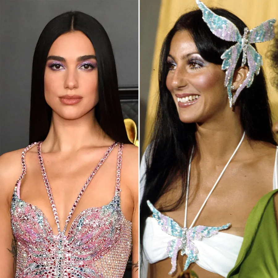 Stars Who Have Channeled Chers Wardrobe and Waist Length Hair Outfits and More