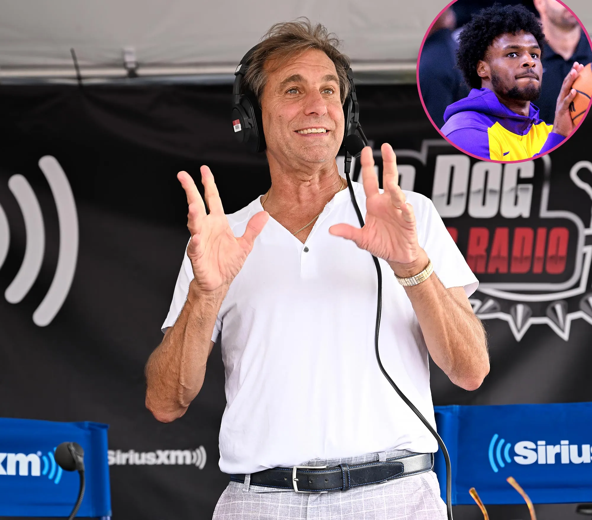 ESPNs Chris Russo Says Nobody in America Cares About Bronny James NBA Debut