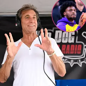 ESPNs Chris Russo Says Nobody in America Cares About Bronny James NBA Debut