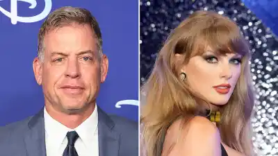 ESPNs Troy Aikman Jokes Hes In Trouble for Giving Taylor Swift a New Nickname During Chiefs Game