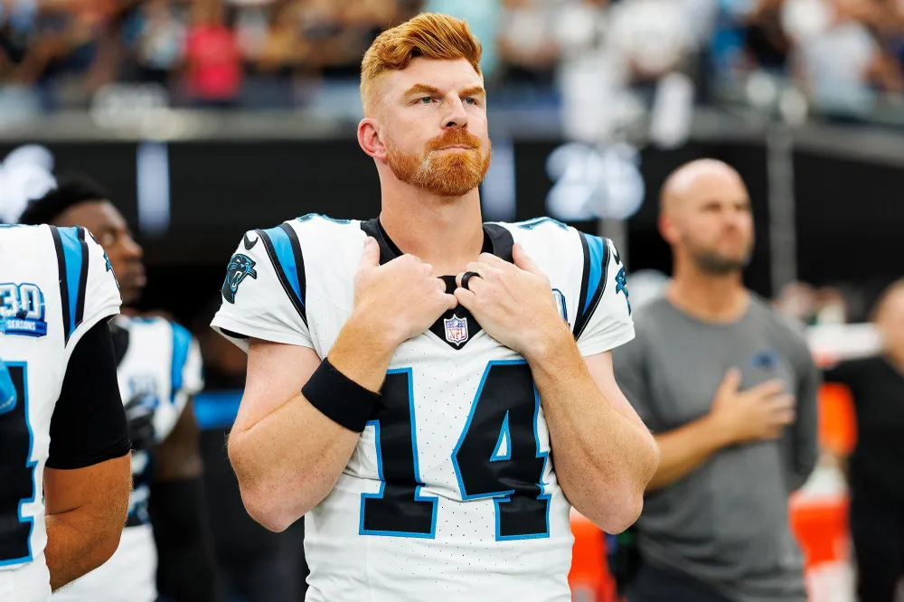 Feature Carolina Panthers QB Andy Dalton and Family Banged Up After Car Wreck