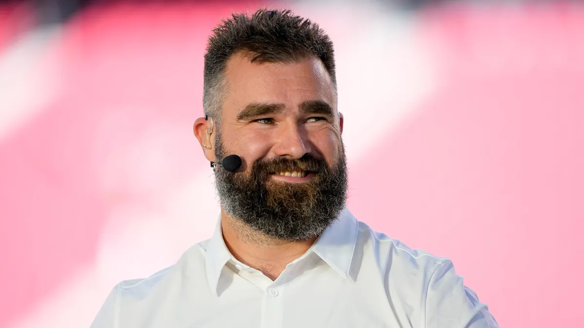 Feature Jason Kelce Is Reluctant to Watch Sisterhood of the Traveling Pants