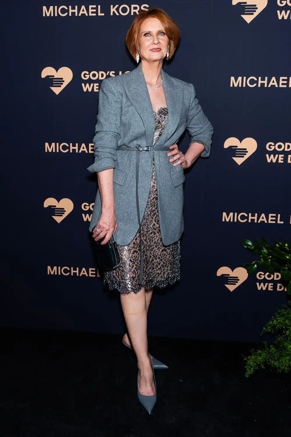 Feature Sex and the City Reunion on the Red Carpet Kristin Davis Sarah Jessica Parker Cynthia Nixon 3