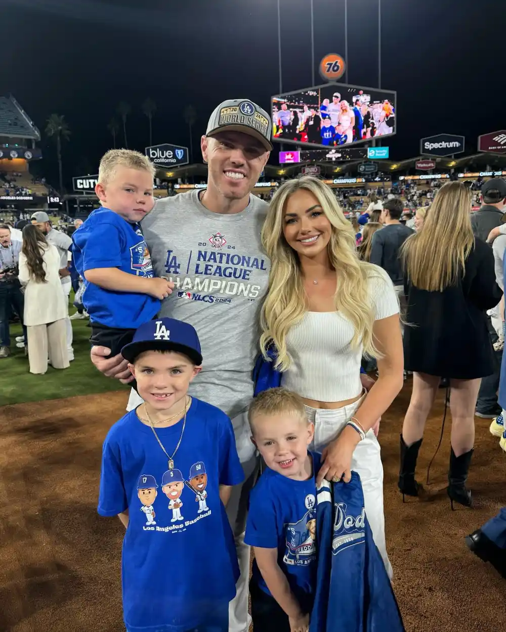 Freddie Freeman s Wife Chelsea Says They Were At Ultimate Low With Son Max s Health Scare Weeks Before World Series Win