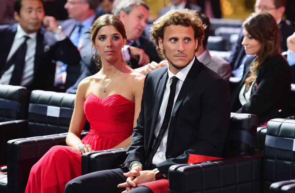 Diego Forl&aacute;n y su esposa, Paz Cardoso, en 2018.