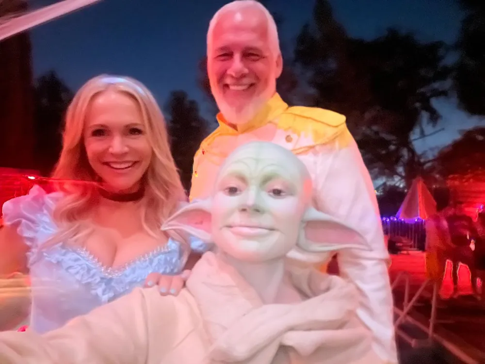 Golden Bachelorette s Mark Spends Halloween With OTH Star Barbara Woods