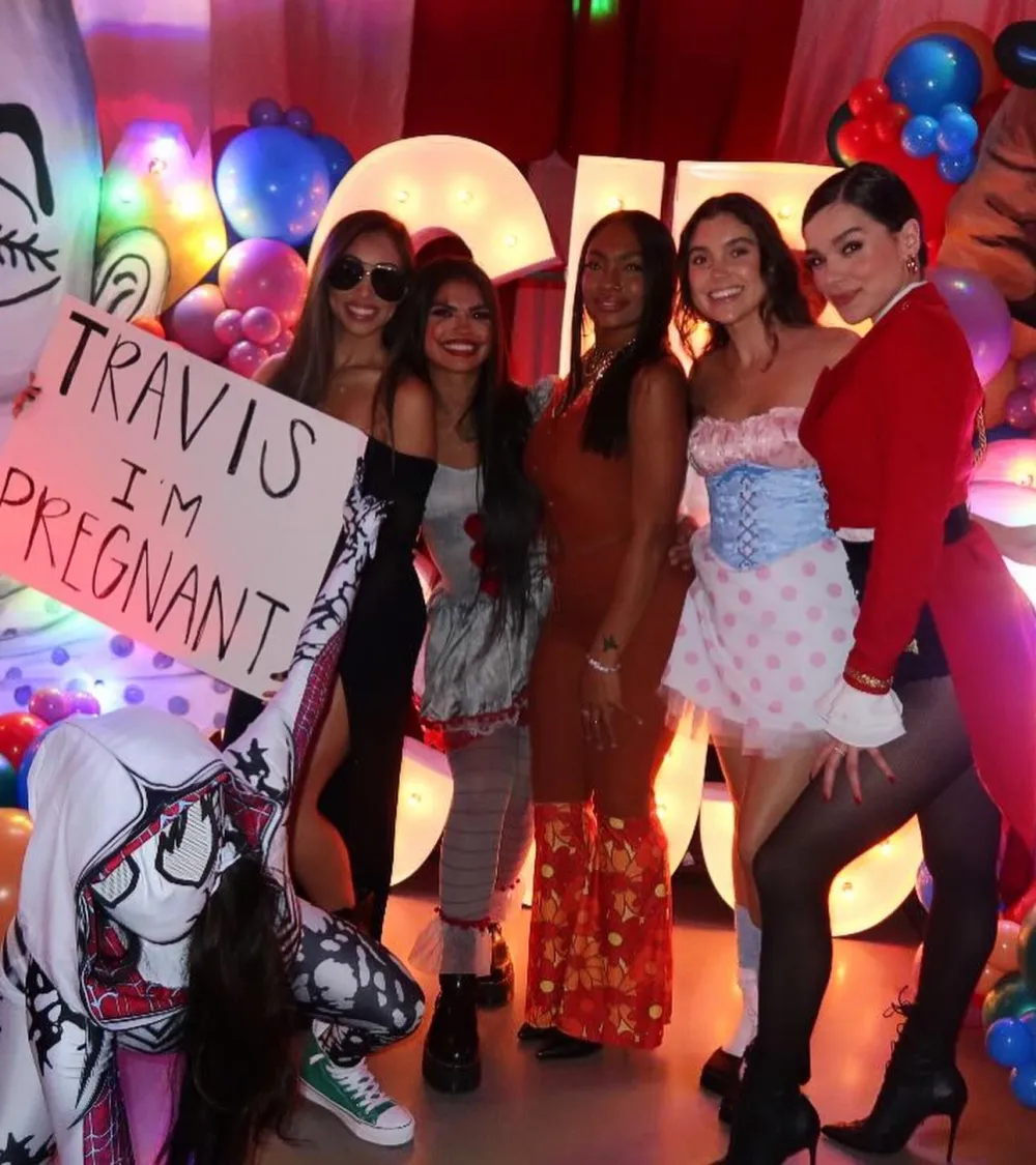 Hailee Steinfeld and Josh Allen Hosted Halloween Bills Bash With Matching Ringmaster Costumes 331