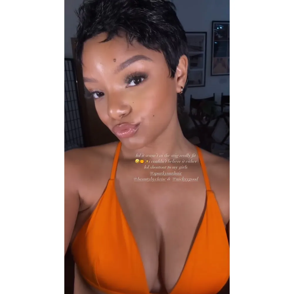 Halle Berry Approves of Halle Bailey Dressing Up as Her in Jinx for Halloween