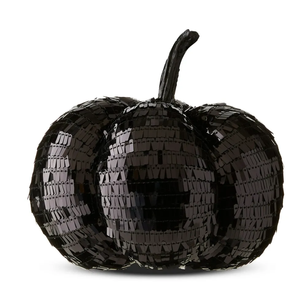sequin pumpkin
