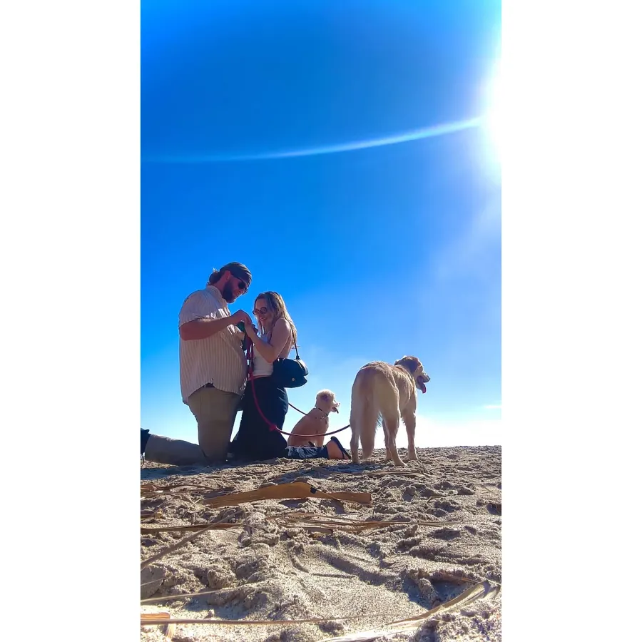 Hunter King and Chris Copier Celebrity Engagements of 2024