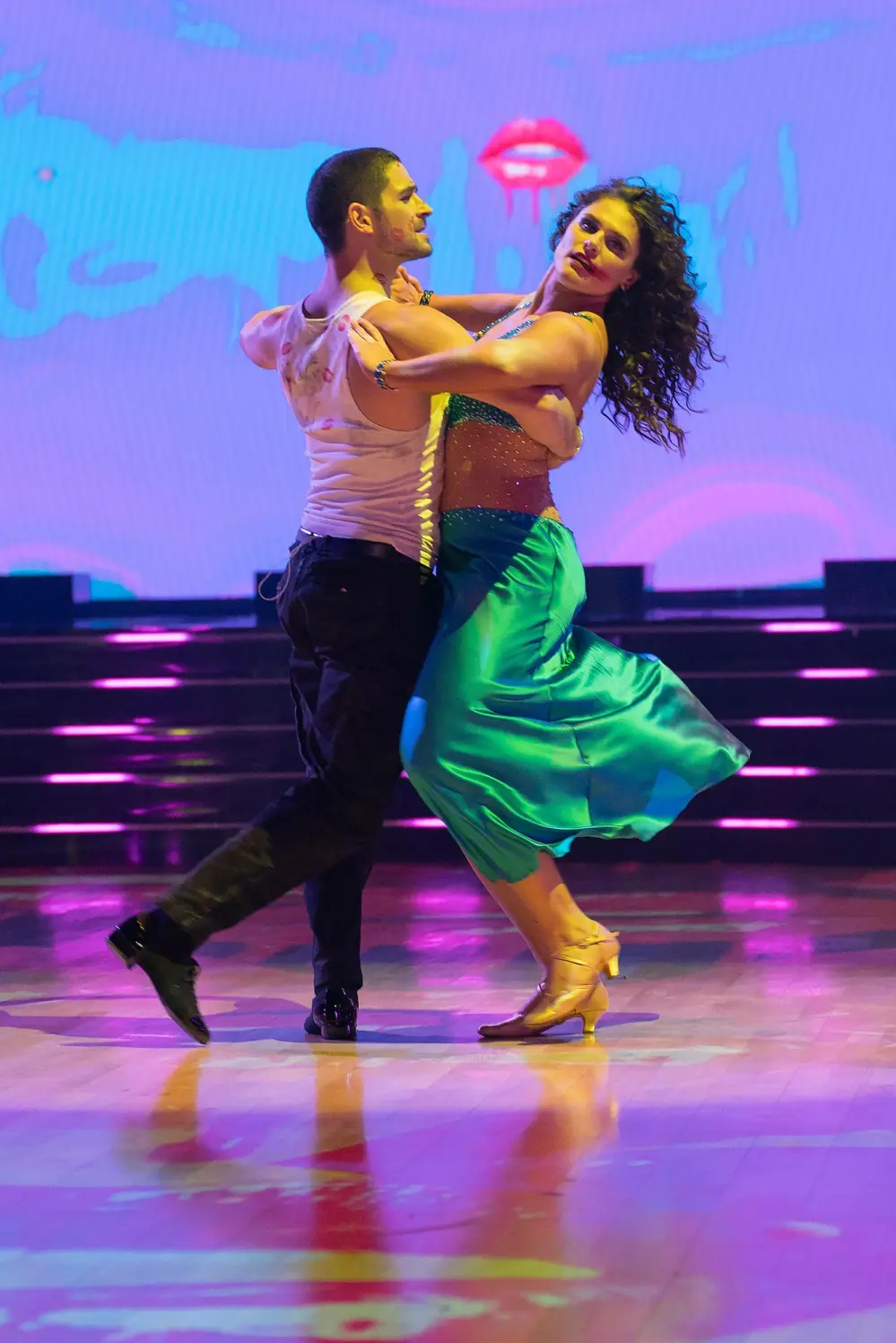 Ilona Maher and Alan Bersten DWTS Halloween Nightmares Week