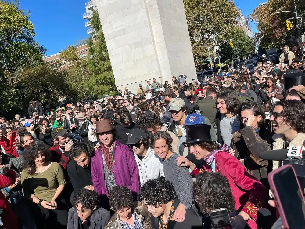 Inside the Timothee Chalamet Lookalike Contest That Drew the Actor Himself to Attend