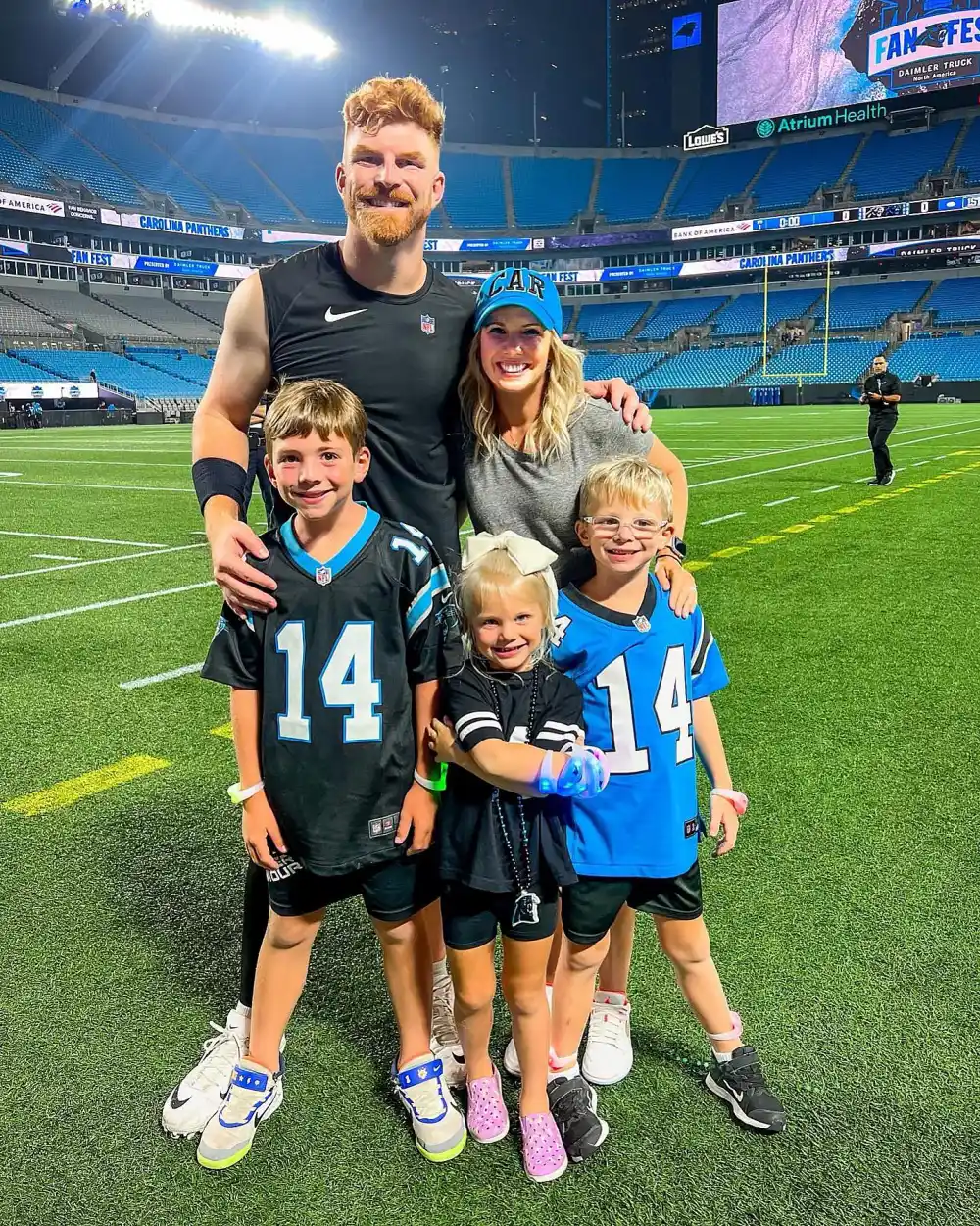 JJ Dalton Instagram Carolina Panthers QB Andy Dalton and Family Banged Up After Car Wreck