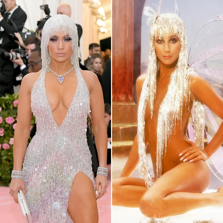 Stars Who Have Channeled Chers Wardrobe and Waist Length Hair Outfits and More