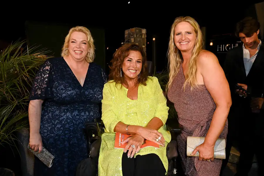 Janelle Brown Abby Lee Miller and Christine Brown Inside Luxury Handbag Shopping Reality Stars of the Year Party