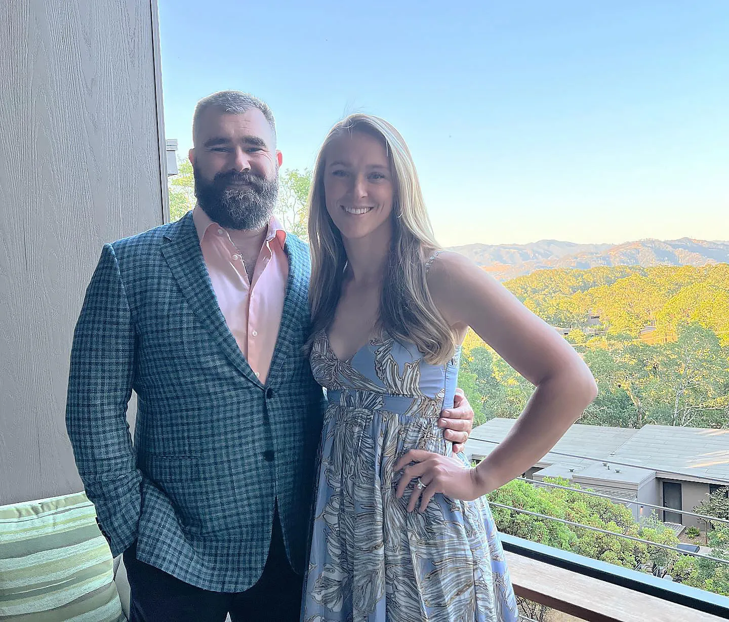 Jason Kelce Wife Kylie Calls Him Out for Being on His Phone Too Much
