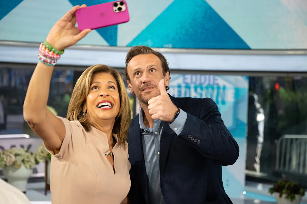 Jason Segel Celebrities React to Hoda Kotb Today Show Exit