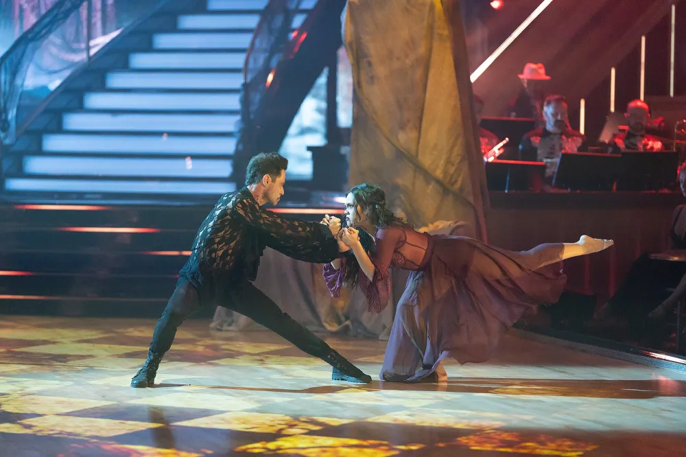 Jenn Tran and Sasha Farber DWTS Halloween Nightmares Week