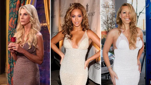 Joan Vassos Wears Same Dress as Beyonce and Mariah Carey on The Golden Bachelorette