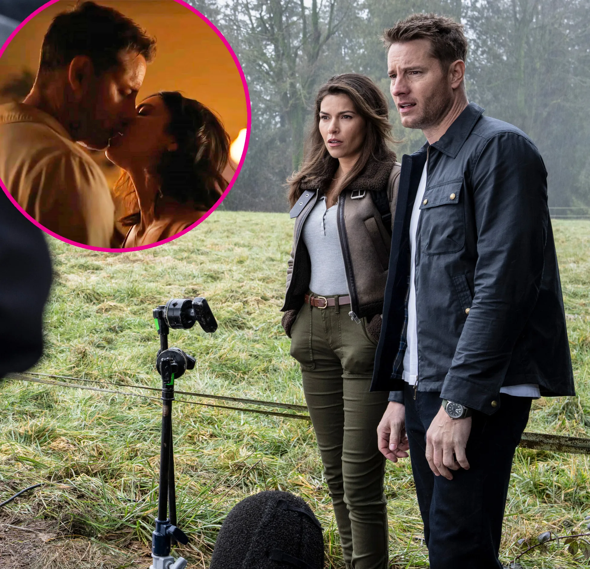 Justin Hartley Colter Hooks Up With Floriana Lima Character Ahead of Wife Sofia Pernas Return