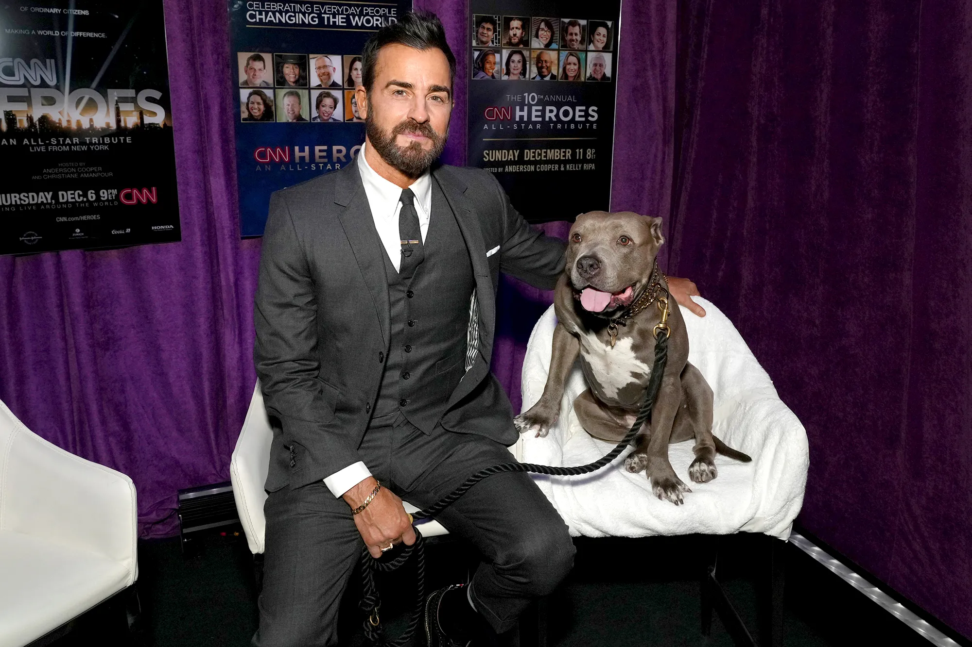 Justin Theroux Says Owning a Dog Is the Only Relationship He Encourages Codependence