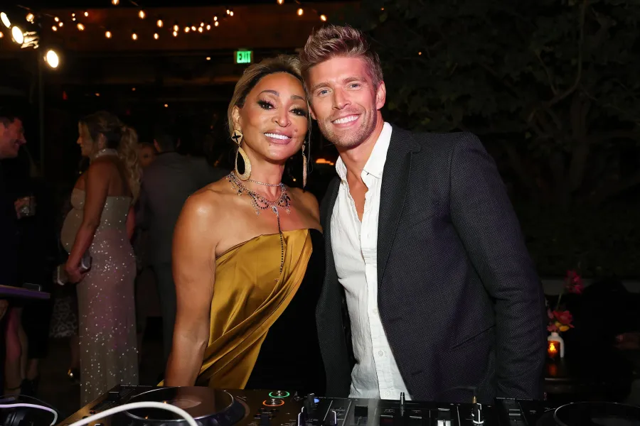Karen Huger and Kyle Cooke Inside Luxury Handbag Shopping Reality Stars of the Year Party