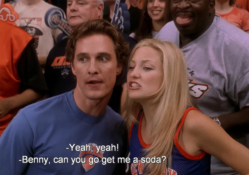 Kate Hudson Recreates How to Lose a Guy in 10 Days Scene at 2024 World Series