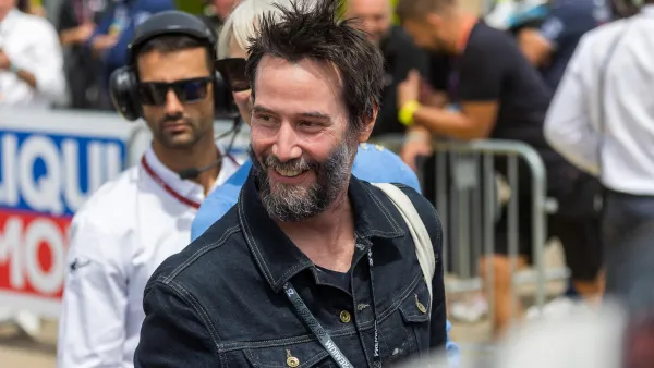 Keanu Reeves Makes Pro Auto Racing Debut Spins Out on Indianapolis Speedway