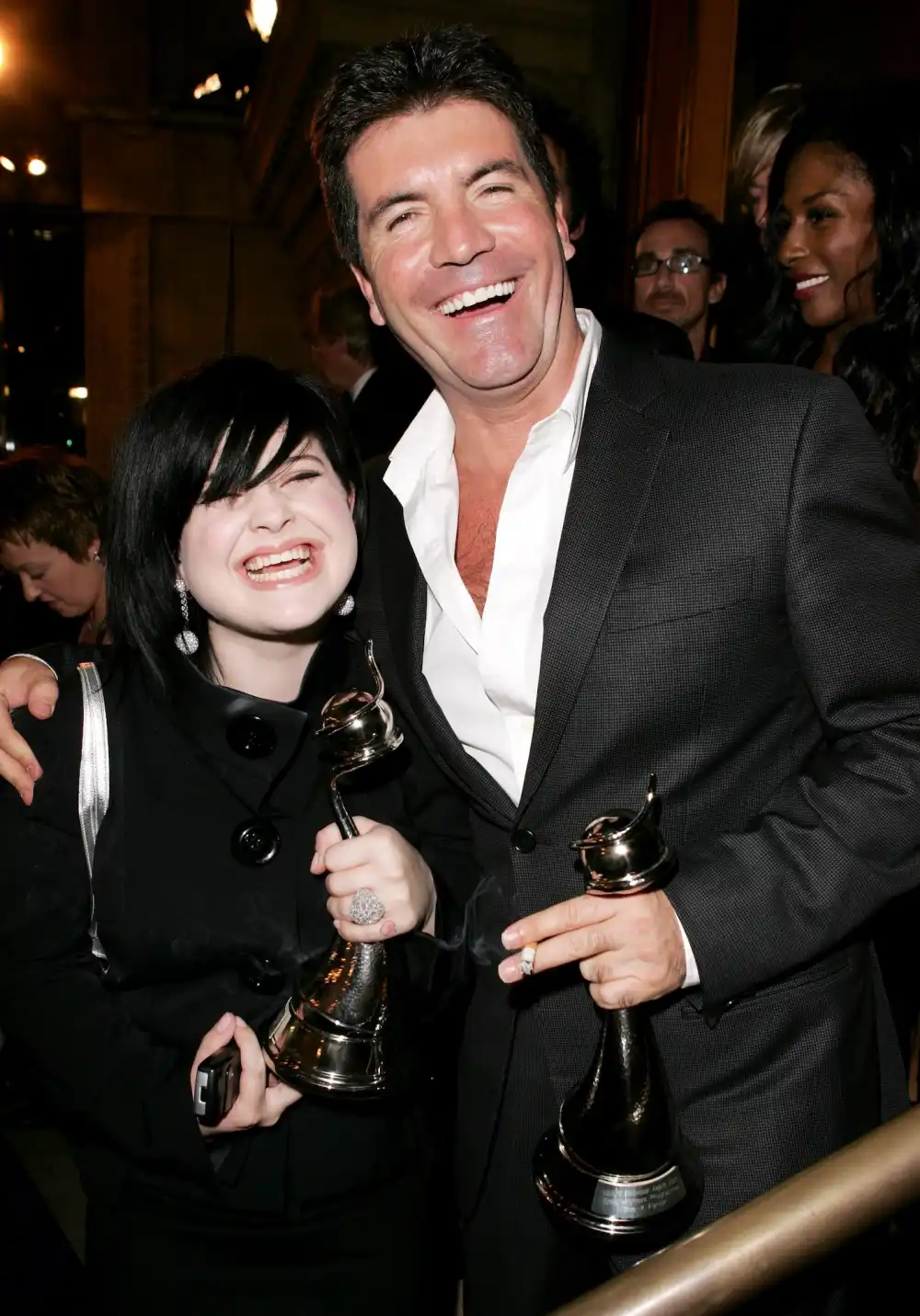 Kelly Osbourne Likes Simon Cowell Despite Issues He Had with Her Mom He Did My Mom Dirty a Few Times