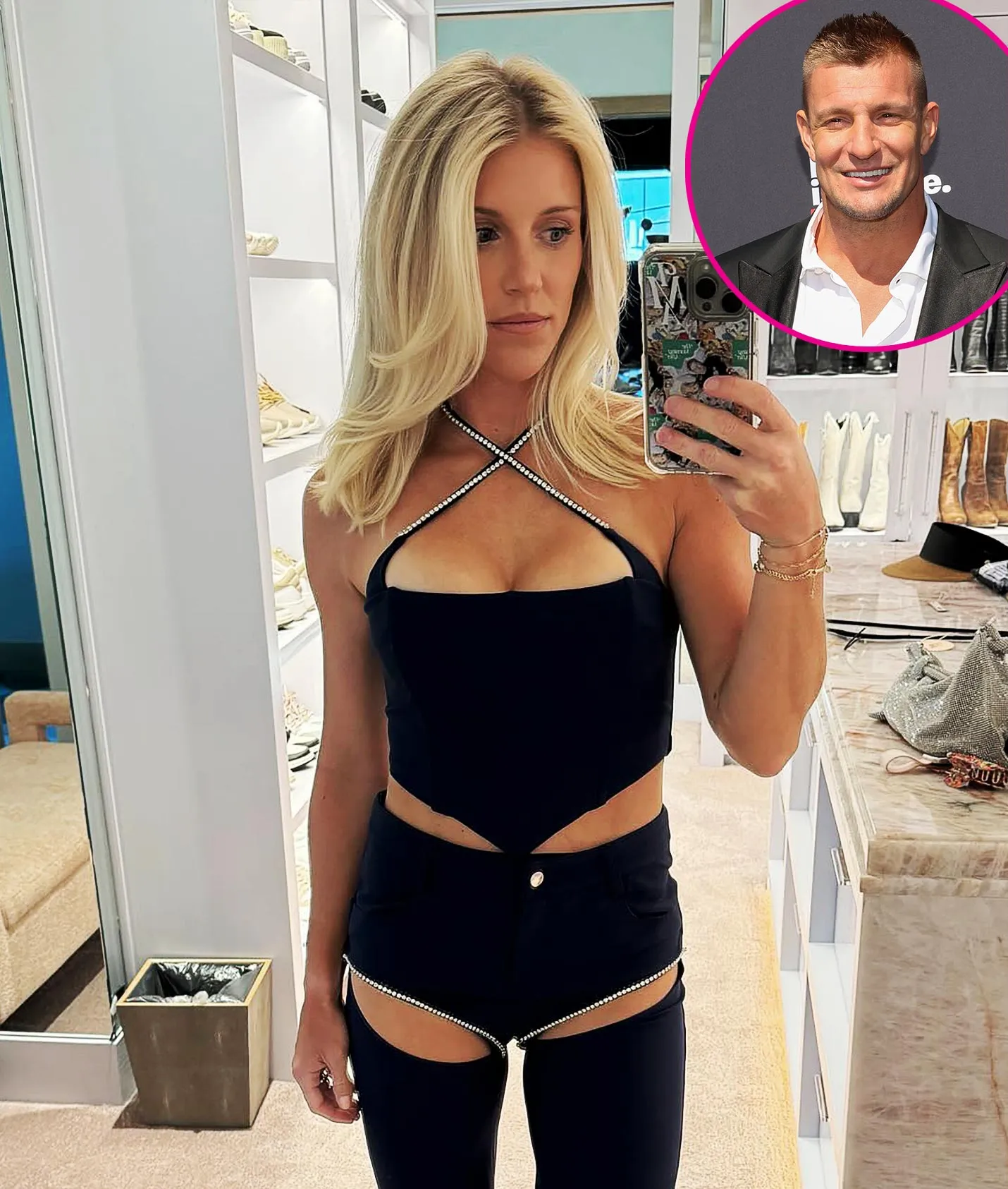Kelly Stafford Calls Out Rob Gronkowski for Potential Connection to Controversial World Series Fans 409