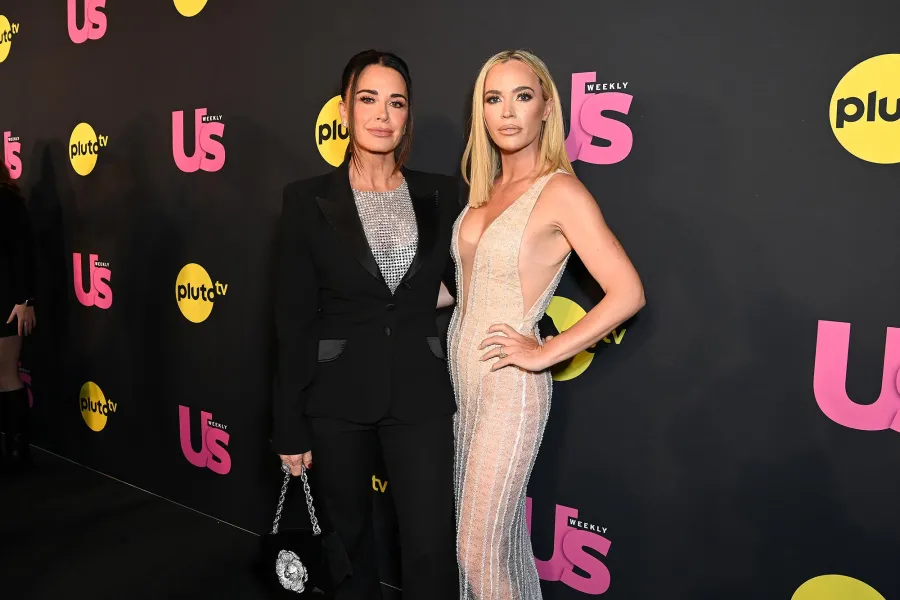Kyle Richards and Teddi Mellencamp Arroyave Inside Luxury Handbag Shopping Reality Stars of the Year Party