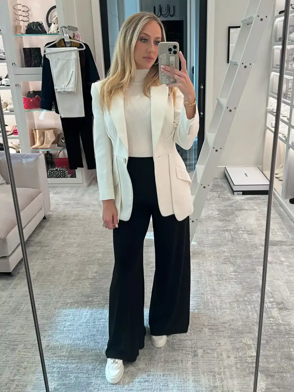 Let Brittany Mahomes Demonstrate How to Do Casual Friday Chic