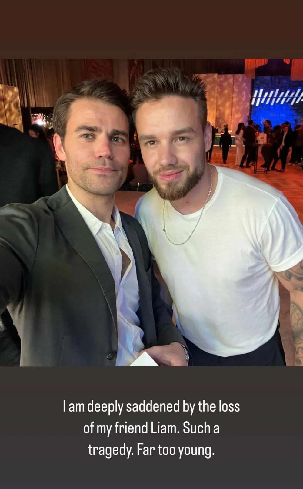 Liam Payne Dead at Age 31 Paul Wesley and More Celebs React