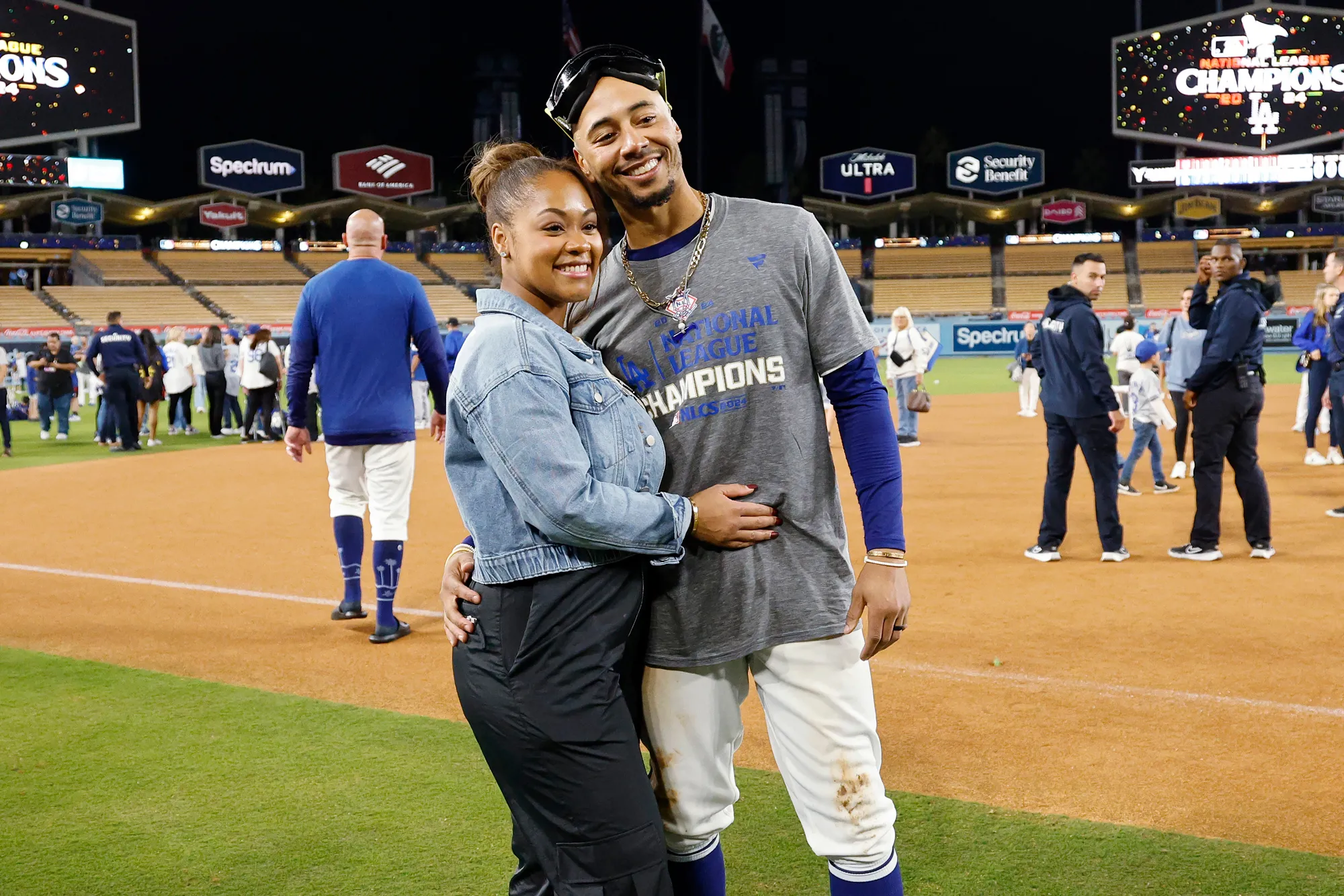 Los Angeles Dodgers Mookie Betts and Wife Brianna Hammonds Relationship Timeline