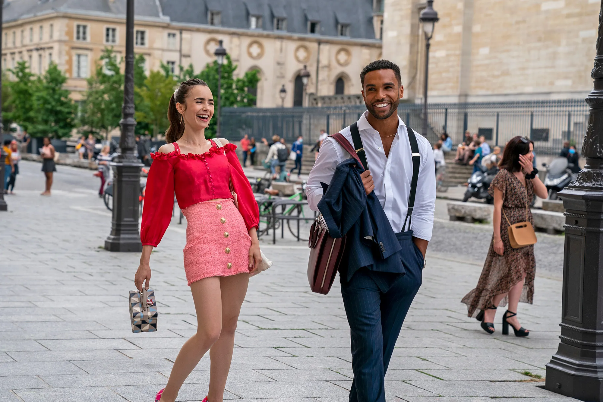 Lucien Laviscount Appreciates How Emily in Paris Brings People Light and Love