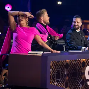 Mark Ballas Carrie Ann Inaba Derek Hough and Bruno Tonioli Dedication Night Dancing With the Stars