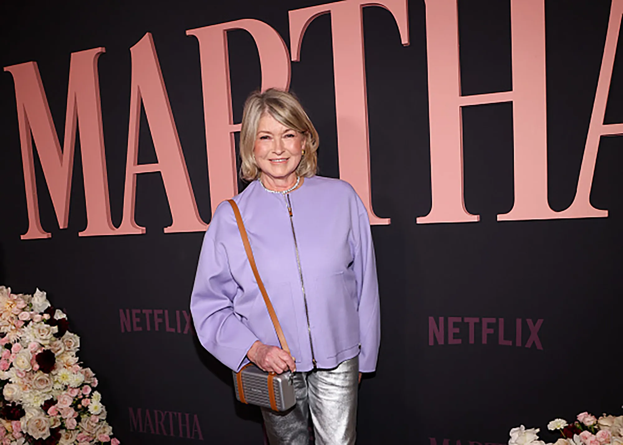 Martha Stewart at Netflix's "Martha" New York Premiere at The Paris Theater on October 21, 2024 in New York, New York. (Photo by Stephanie Augello/Variety via Getty Images)