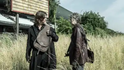 Melissa McBride Reunites With Norman Reedus on The Walking Dead 128
