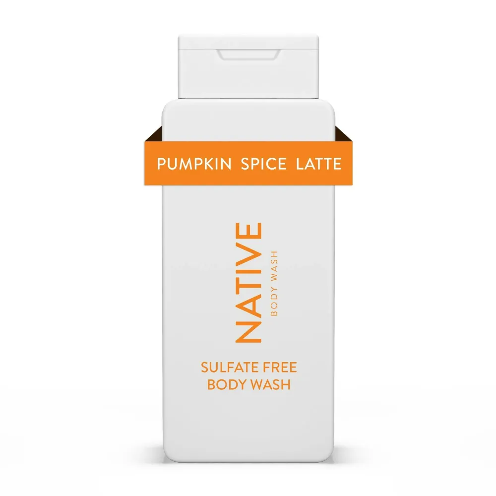 Native body wash pumpkin spice latte