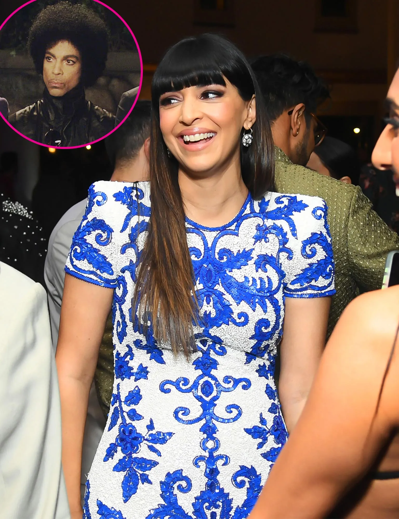 New Girl s Hannah Simone Says Prince Had Crush on Her Requested a Scene Just to Be in a Room With Her 512