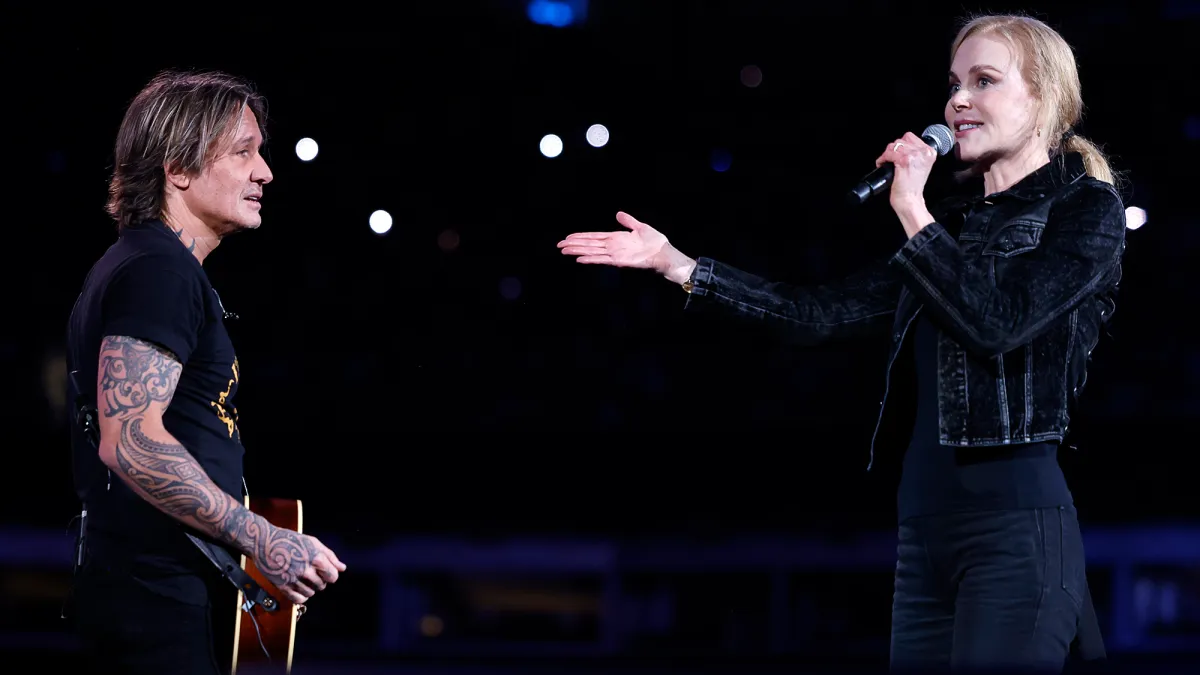 Nicole Kidman Joins Husband Keith Urban On Stage at Benefit Concert to Celebrate His Birthday