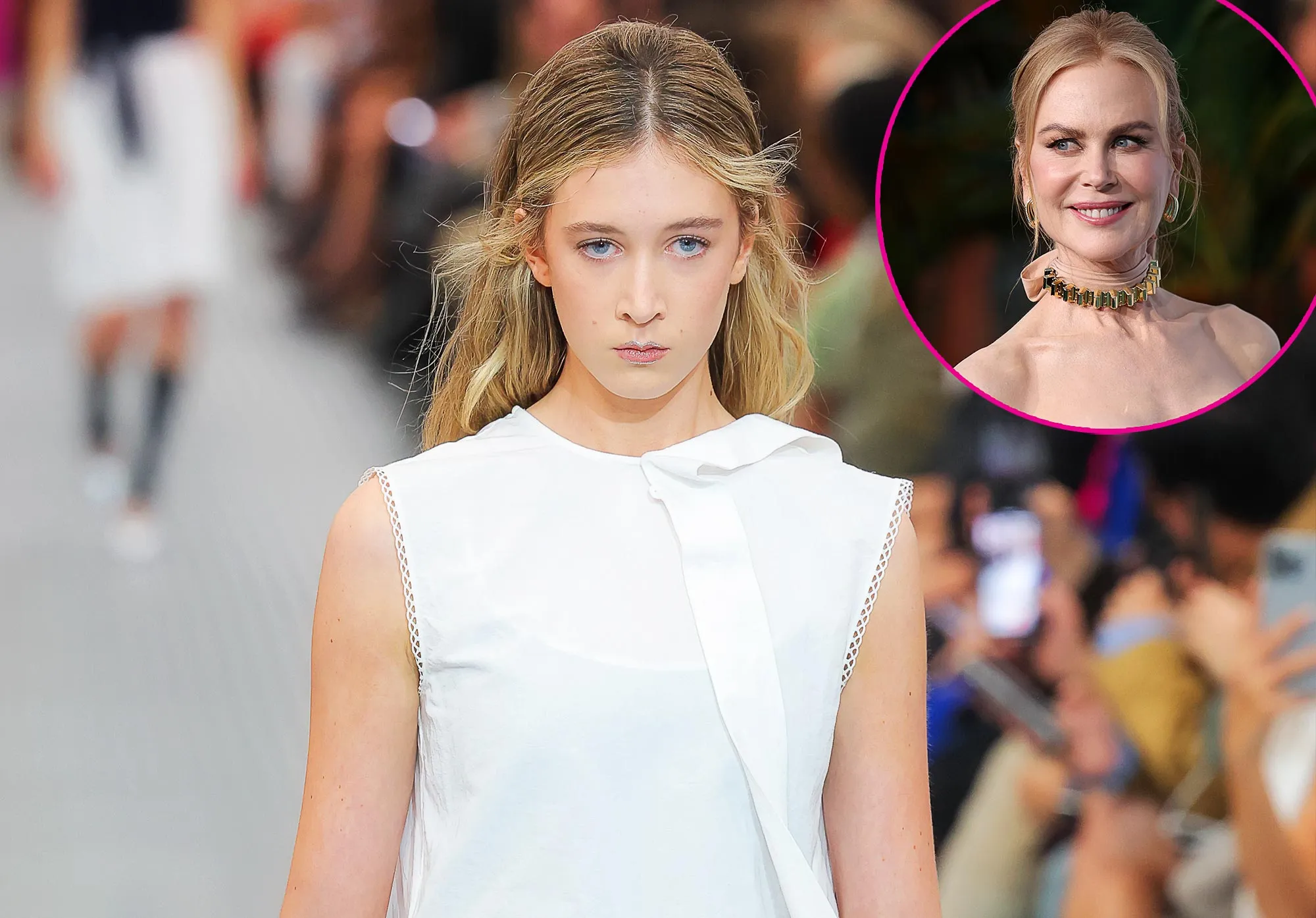 Nicole Kidman s Daughter Sunday Rose Makes Runway Debut 914