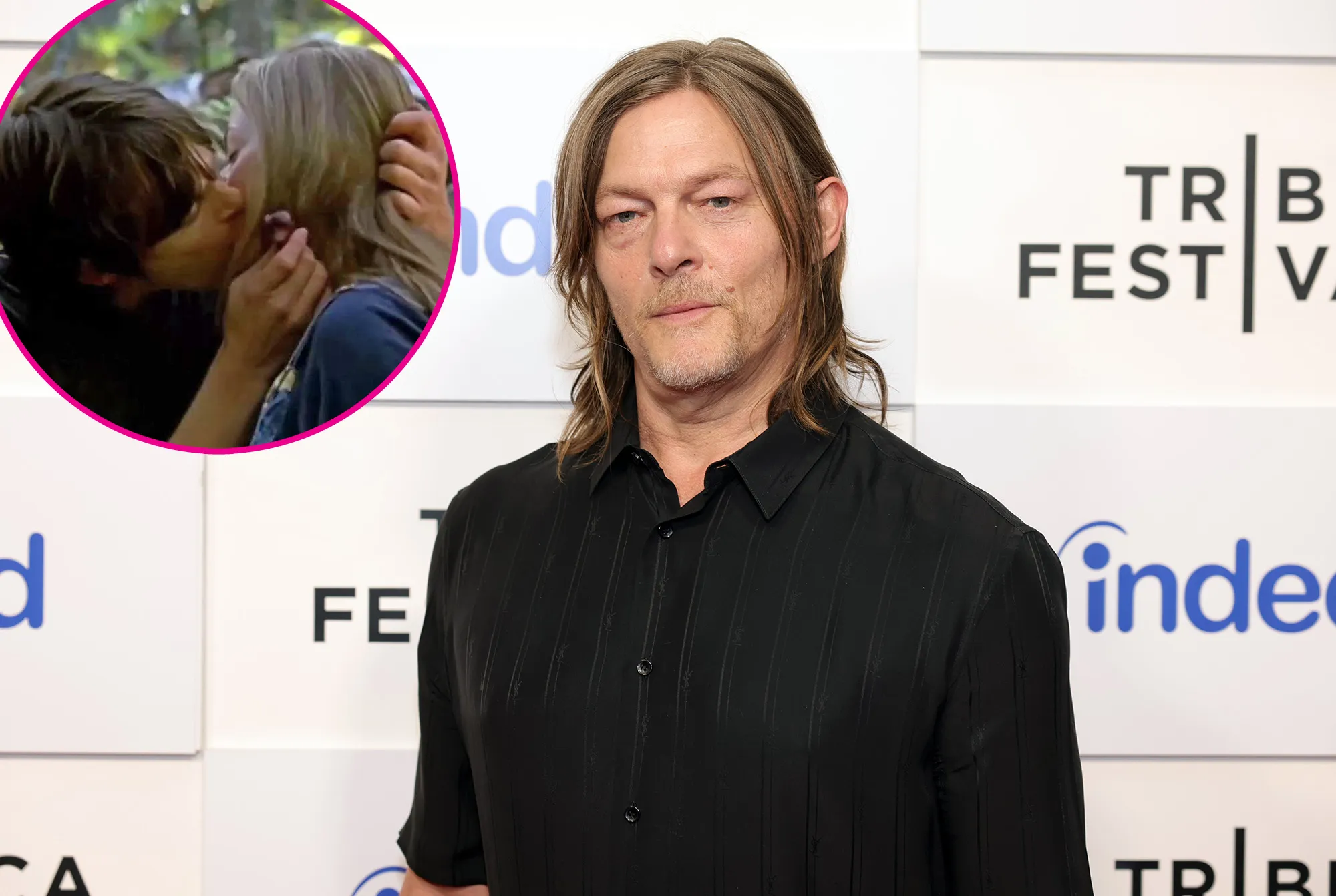 Norman Reedus Says He Went in Full Tongue During 1st Onscreen Kiss