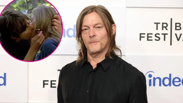 Norman Reedus Says He Went in Full Tongue During 1st Onscreen Kiss