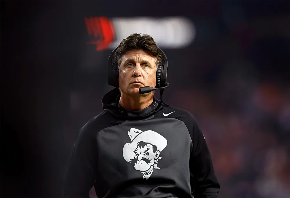 Oklahoma State Head Coach Mike Gundy Eye is Full of Blood After Cattle Accident