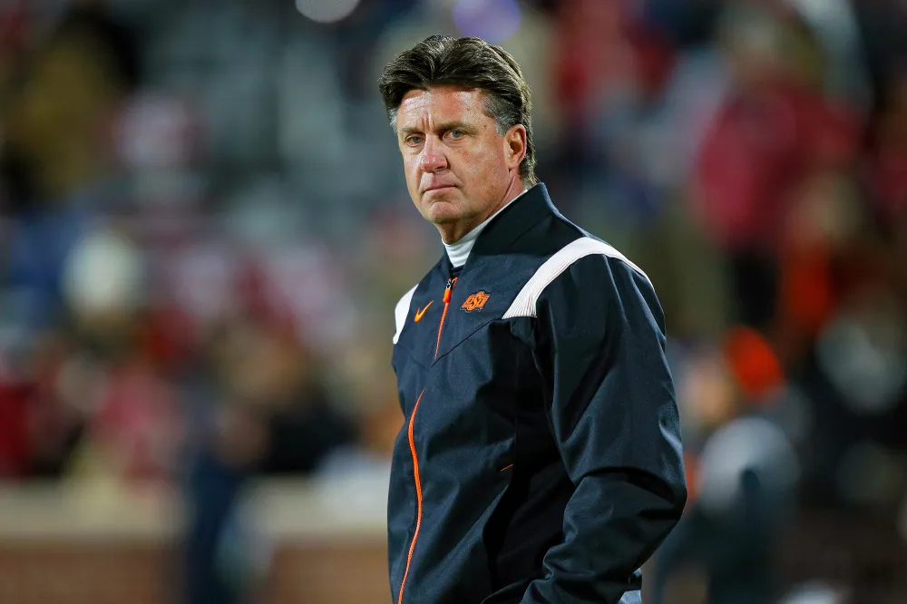 Oklahoma State Head Coach Mike Gundy Eye is Full of Blood After Cattle Accident