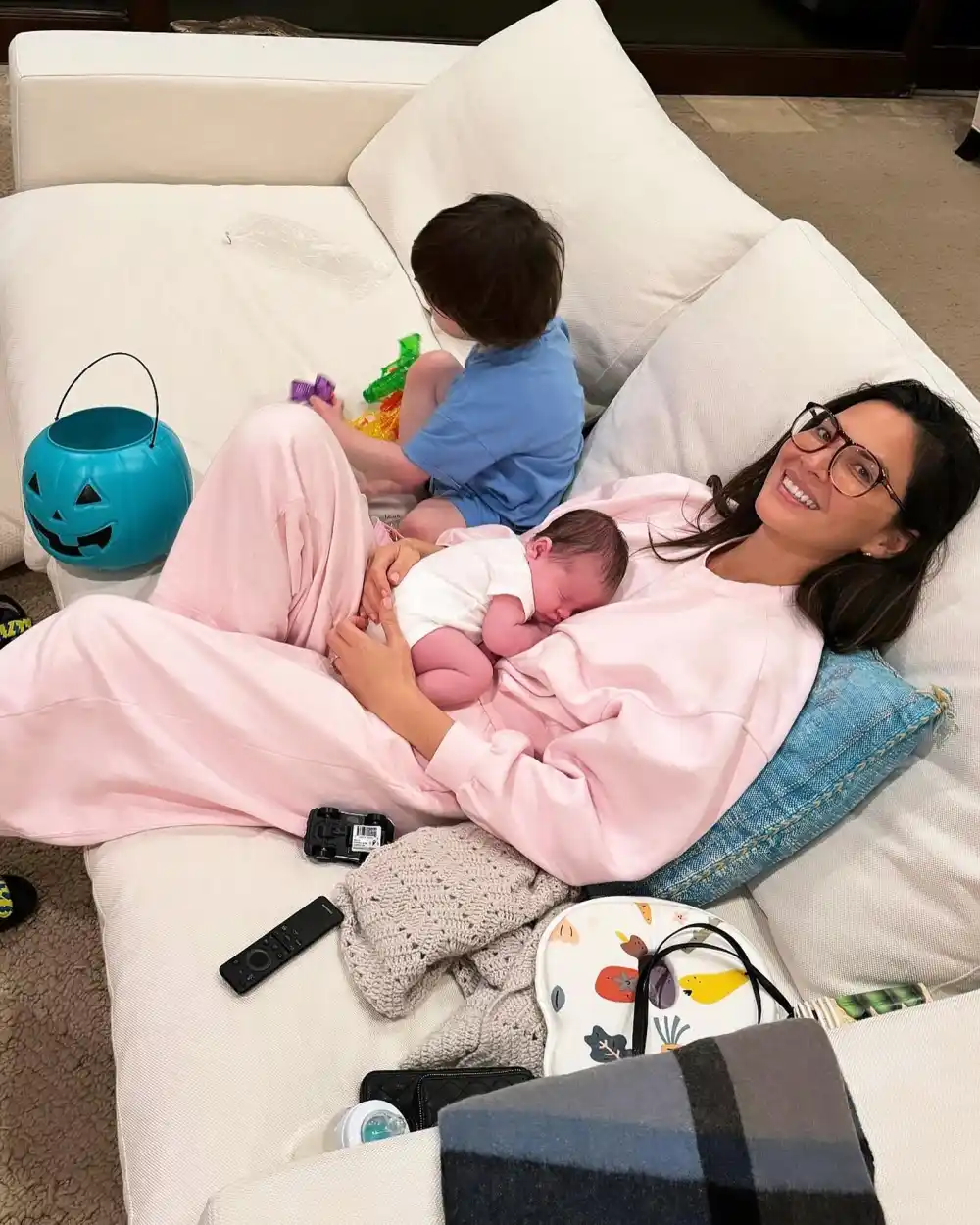 Olivia Munn and John Mulaneys Family Album With Son Malcolm and Daughter Mei See Photos